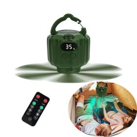 Multi-functions Portable Camping Ceiling LED Fan for Outdoor Hiking(Due to different batches, different appearance