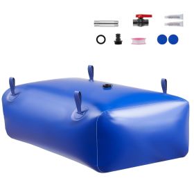 Water Storage Bladder, 142.7 Gal Collapsible Water Storage Bag, Wear-Resistant 1000D PVC Soft Waters Bag