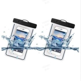 Mobile Phone Waterproof Bag (Option: Black)
